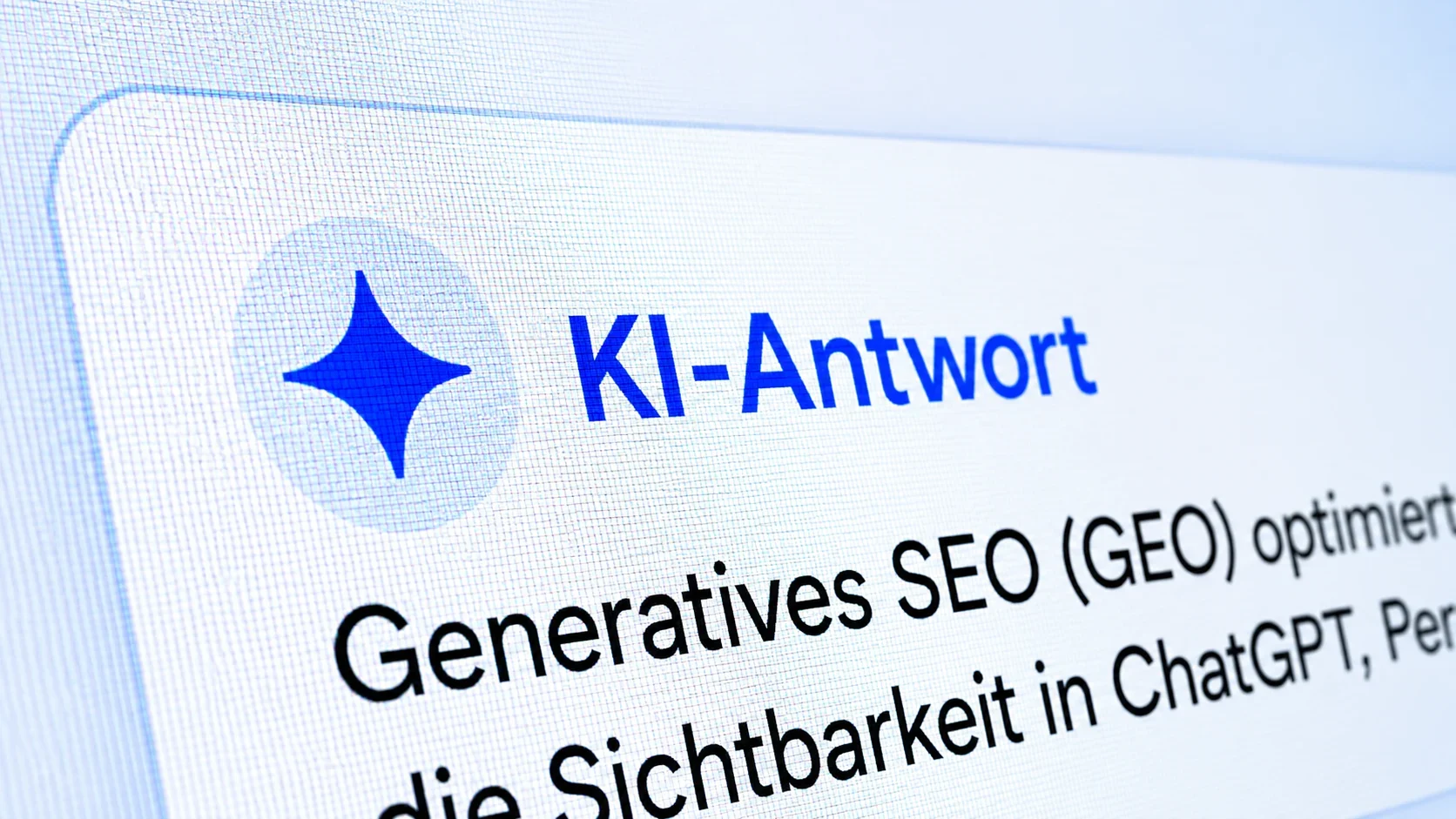 Generative Engine Optimization GEO und KI-Suche als Weiterentwicklung der klassischen Suchmaschinenoptimierung