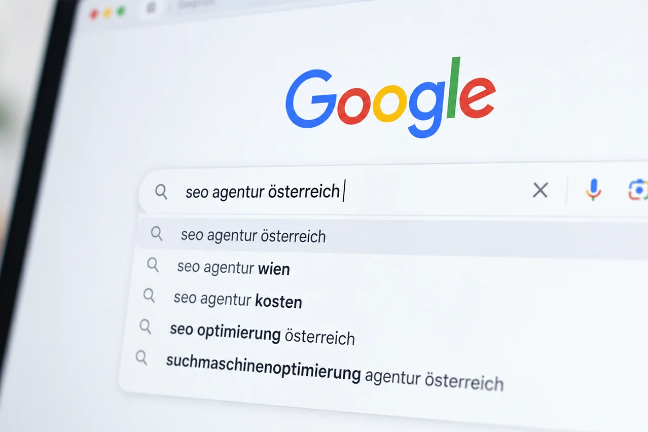 SEO Agency Austria with search engine optimisation, website analysis and Google rankings by IKUNIX