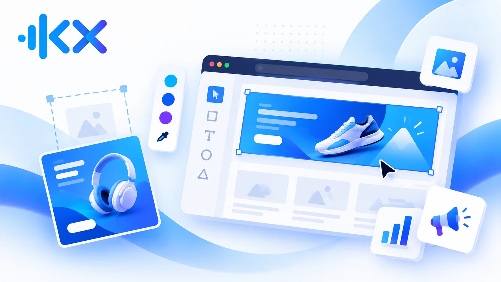 Banner und Werbegrafiken professionell erstellen lassen für Website, Social Media und Print