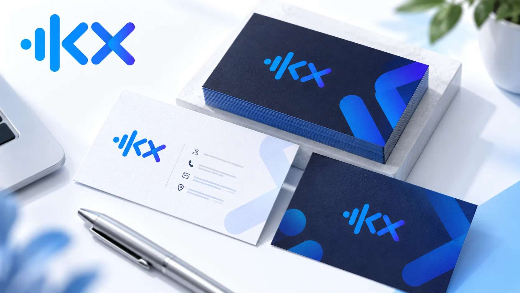 Professionelle Visitenkarten erstellen und drucken lassen bei IKUNIX